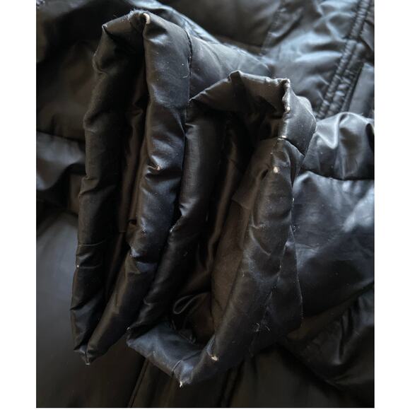 T Tech By Tumi Feather Down Puffer Jacket Coat Zip Up Outdoor Black Mens Medium - Picture 11 of 11